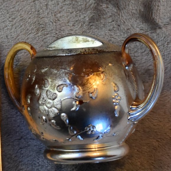 Rare VTG Steri-lite Cream & Sugar Set with Tray - Picture 11 of 15